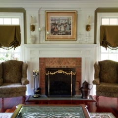 London Valance with Trim