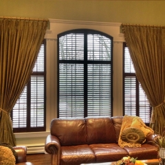 Plantation Shutters with Side Panels