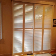 Bypass Plantation Shutters For Patio Doors