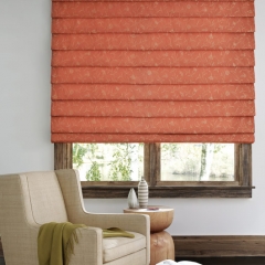 Hunter Douglas Design Studio™ Hobbled Roman Shade