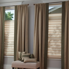 Hunter Douglas Vignette® Shades with Matching Side Panels